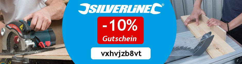 Jetzt 10% sparen auf alle Artikel der Marke Silverline Jetzt 10% sparen auf alle Artikel der Marke Silverline